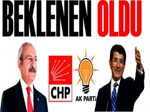 AKP-CHP Koalisyon İçin Kolları Sıvadı