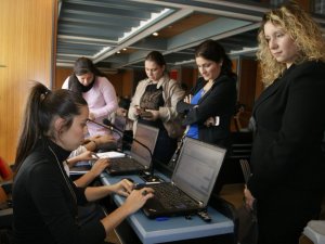 Girişimci adayları elemelere katıldı