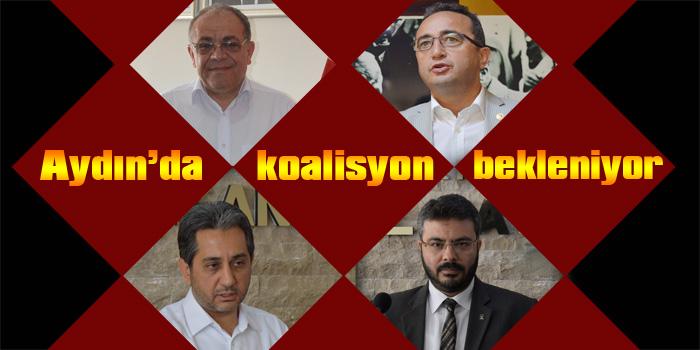 Aydın'da koalisyon bekleniyor