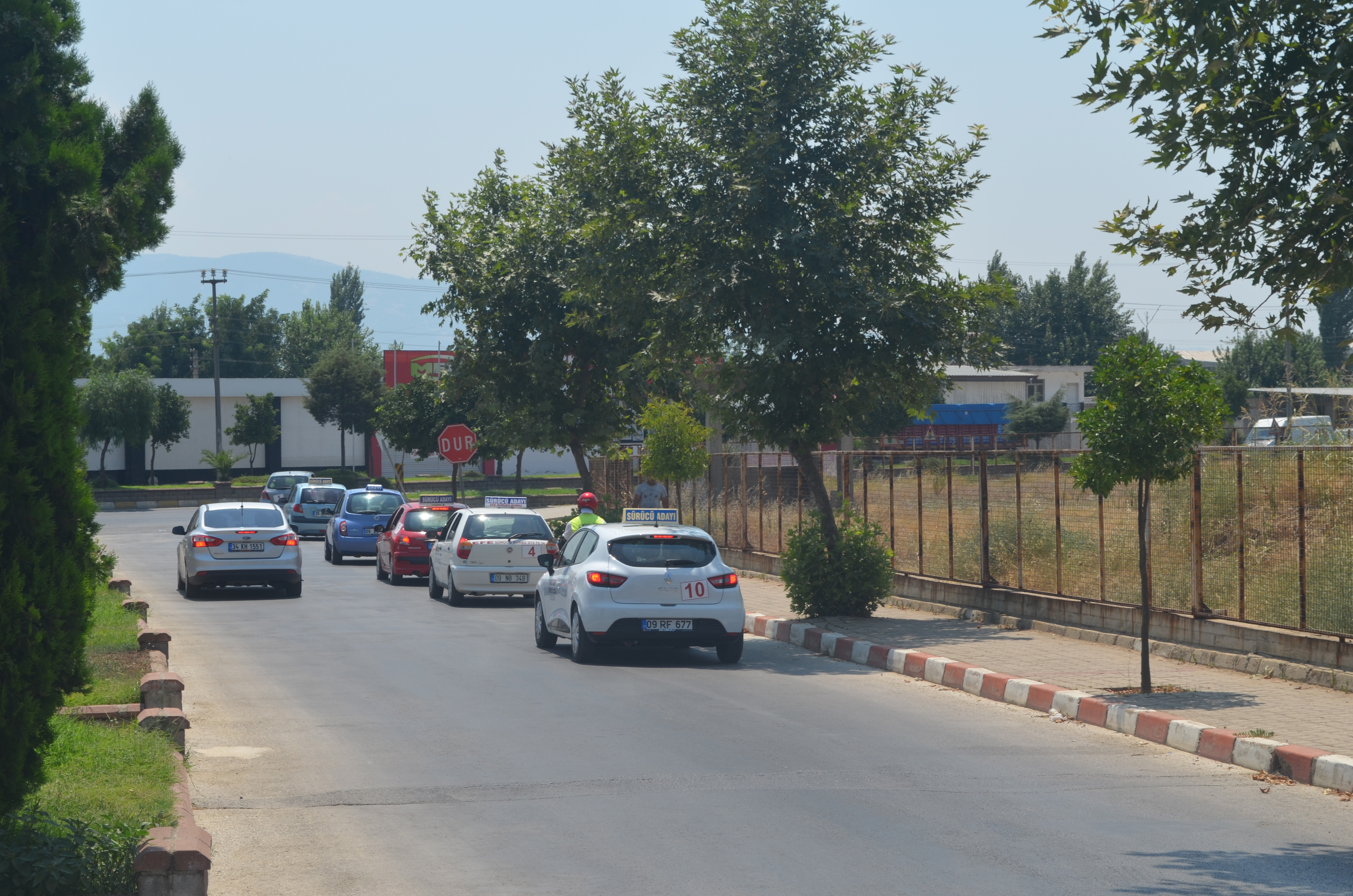 SÜRÜCÜ ADAYLARI DİREKSİYON SINAVINDA