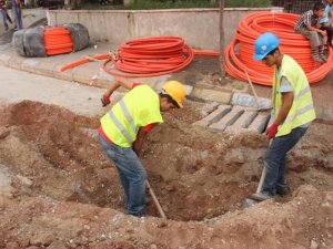 Aydın'da doğalgaz borusu patladı