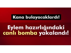 Diyarbakır'da eylem hazırlığında olan canlı bomba yakalandı