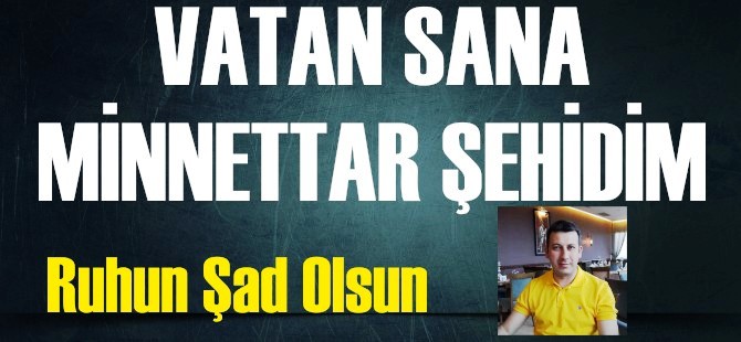 Vatan Sana Minnettar Şehidim
