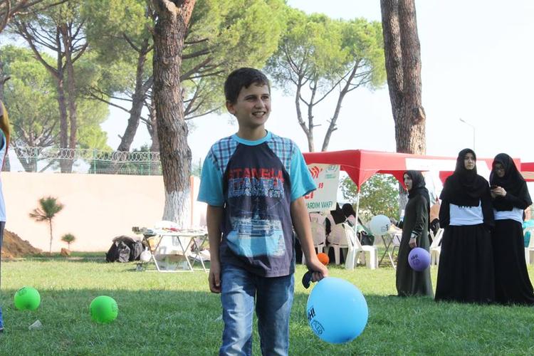 Nazilli'de yaşayan Suriyeliler unutulmadı