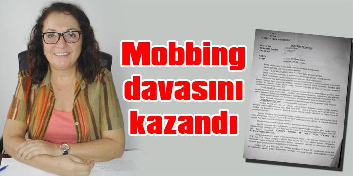Mobbing davasını kazandı