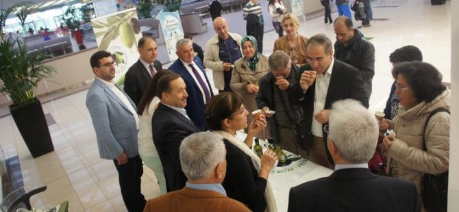 Ankaralılar 'Aydın Zeytinyağı'nı tattı