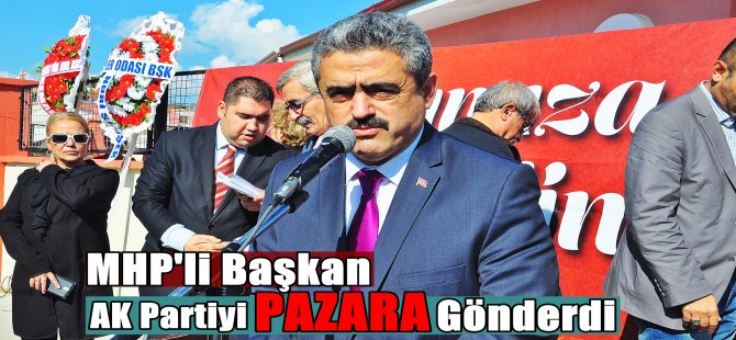AK Partiyi Pazara Gönderdi