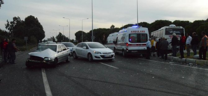 Söke-Didim Karayolu'nda kaza: 1'i bebek 5 kişi...