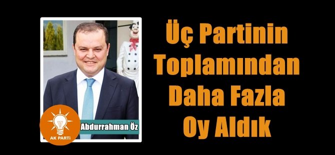 AK Partili Öz'den 3 Partiye Gönderme