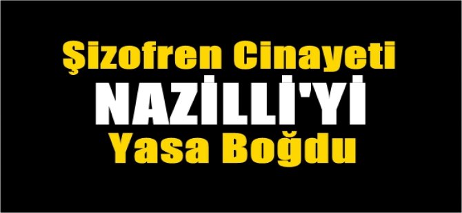Şizofren hastası arkadaşının boğazını kesti