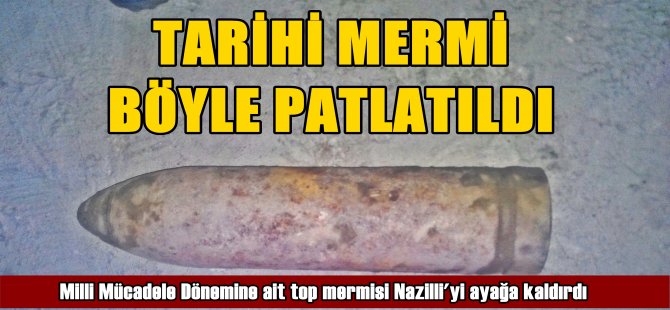 Nazilli'de Bomba Paniği