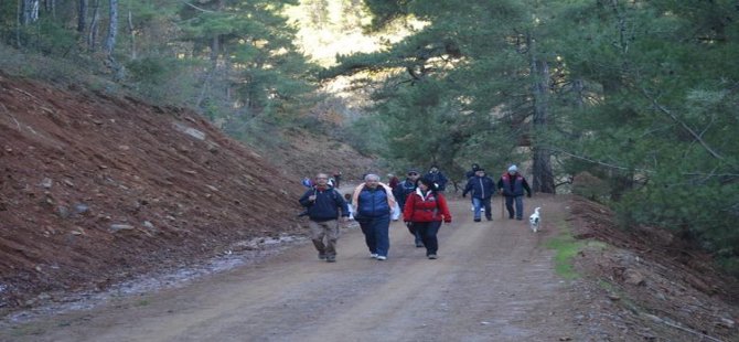 Kahvederesi yaylası yürüyüşün merkezi oluyor