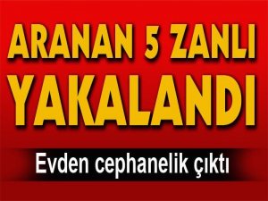 Kuşadası’nda aranan 5 zanlı yakalandı