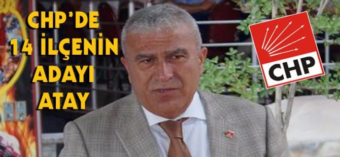 14 ilçe başkanı tek aday  üzerinde karar kıldı.