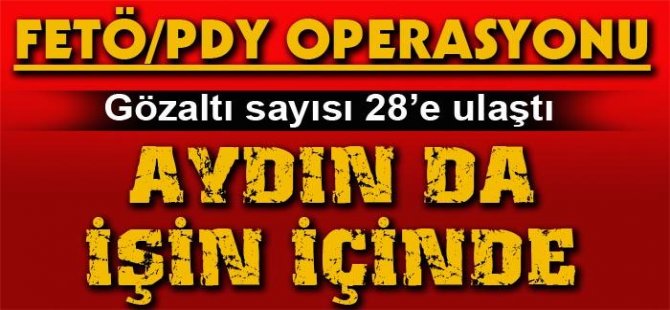 10 ilde gözaltına alınanların sayısı 28'e ulaştı