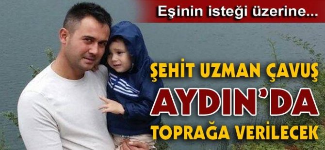 Muğlalı şehit Aydın'da toprağa verilecek