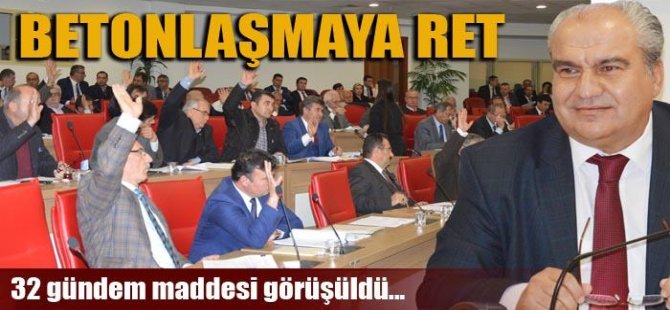 Kuşadası'nda betonlaşmaya ret