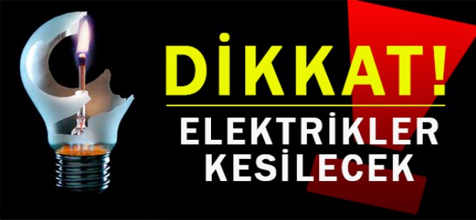 2 gün elektrik yok!