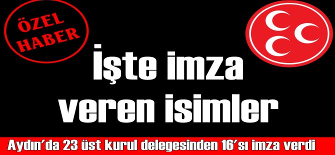 Aydın "Meral Akşener " dedi