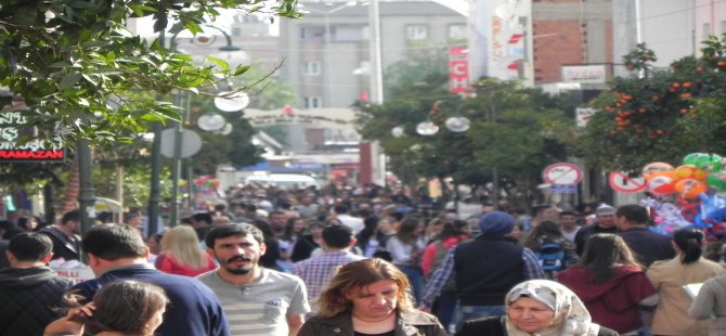 Aydın'ın nüfusu arttı