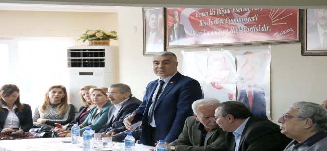 İnci, Nazilli ilçe örgütünü ziyaret etti