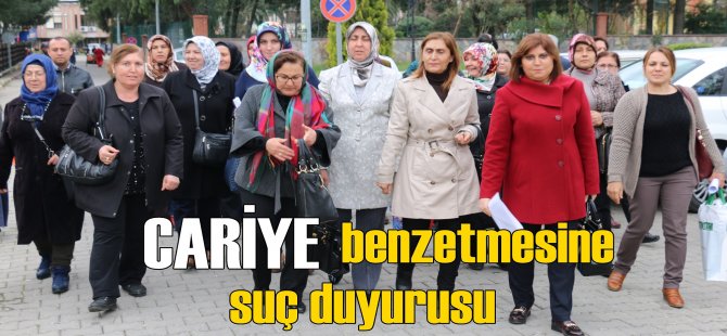 Cariye benzetmesi "Mahkemeye" taşındı