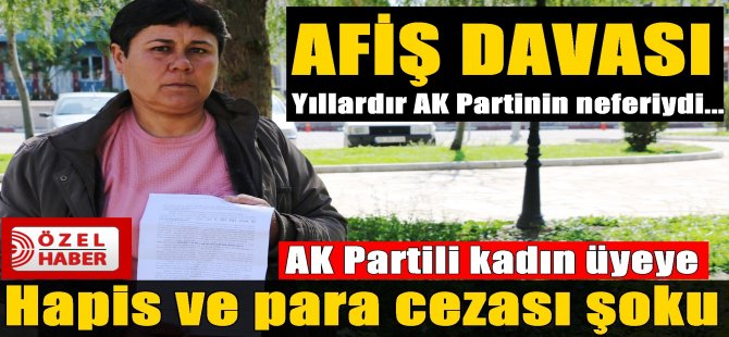 "Babamın afişini asarken yemedim ben cezayı"