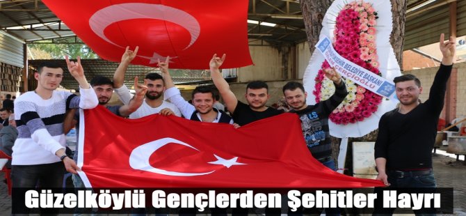 Güzelköylü gençlerden "Şehitler" hayrı