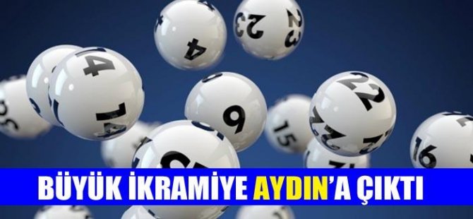 Büyük ikramiye Aydın’a çıktı