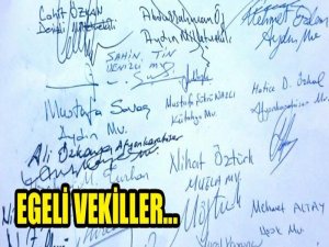 Egeli vekillerden Kılıçdaroğlu'na ortak tepki