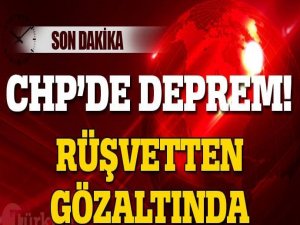 CHP'li belediye başkanı rüşvetten gözaltına alındı!