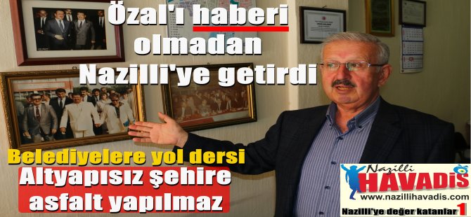 Belediyelere Hizmet Dersi Verdi