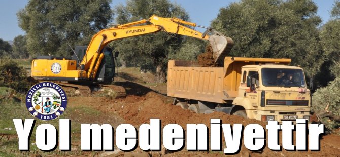 Nazilli’de imara uygun, planlı yeni yollar açılıyor