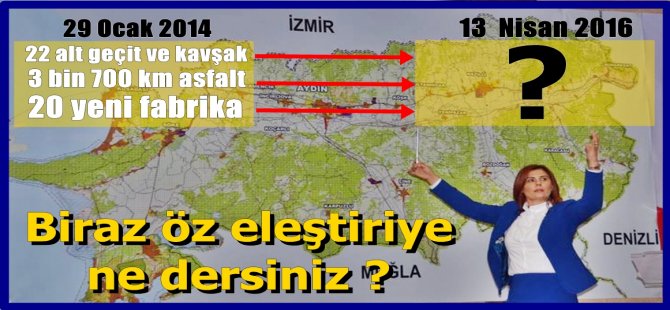 Biraz öz eleştiri !