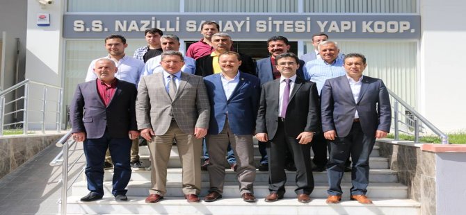 Milletvekili ÖZ NTO'yu ziyaret etti