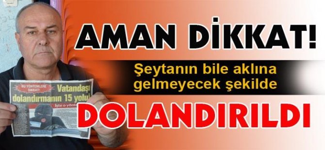 İnternetten işlem yaptı, dolandırıldı