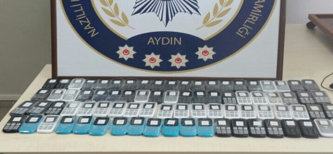 Nazilli'de kaçak telefon baskını