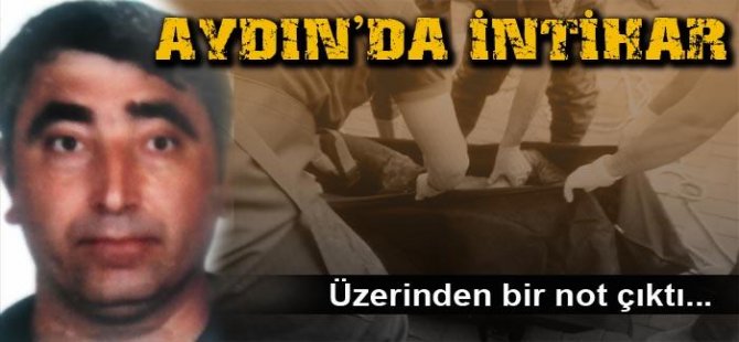 Aydın'da intihar!