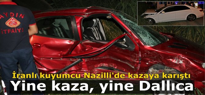 Nazilli'de trafik kazası; 1 yaralı