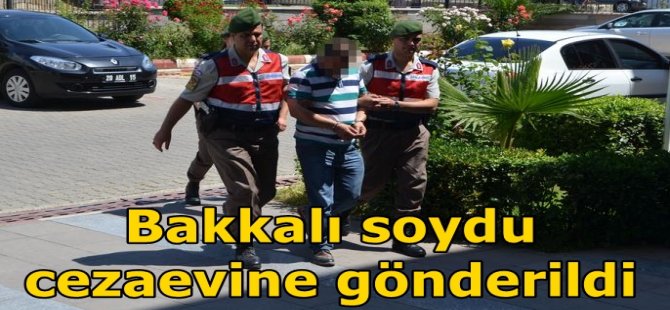 Bakkal soygununda karar; CEZAEVİ