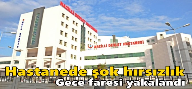 Hasta yatağında hırsızlık