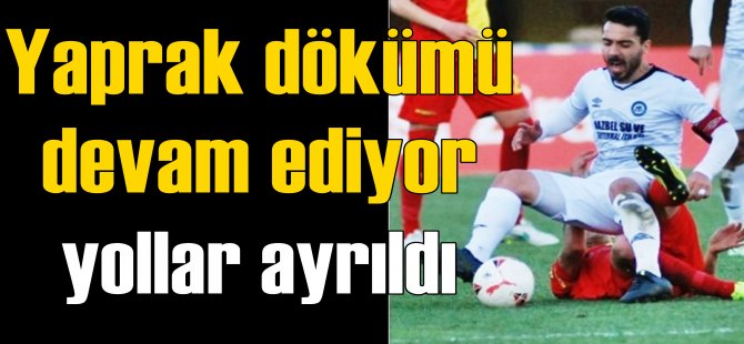 Yılmaz ile yollar ayrıldı
