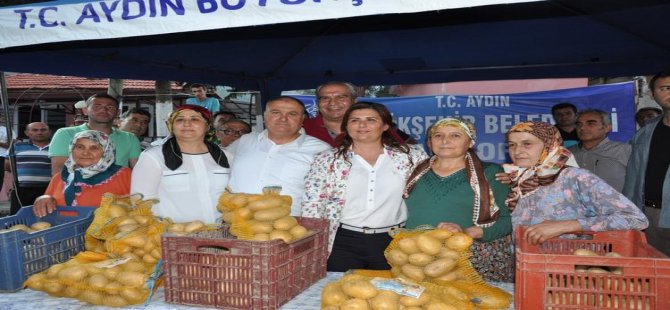 Çerçioğlu'ndan patates üreticisine destek