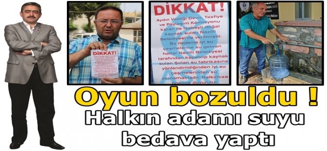 Alıcık, ASKİ'nin yalanını ortaya çıkardı !