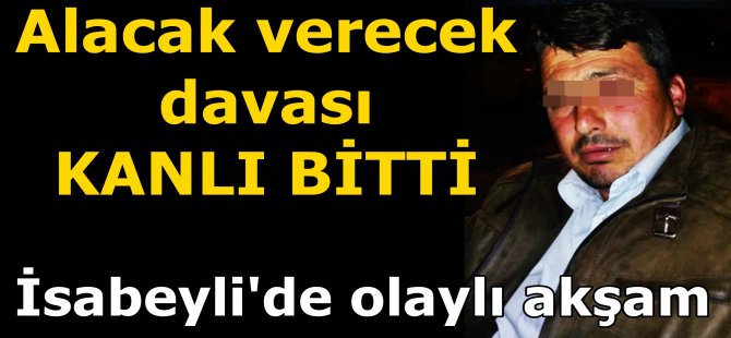 İsabeyli'de silahlı saldırı
