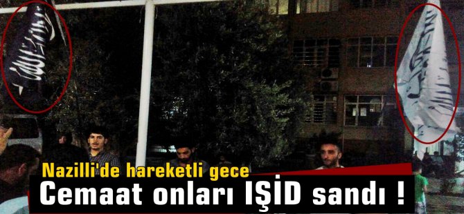 Camii'de basın açıklaması yapınca...