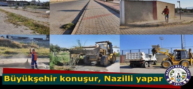 Büyükşehir konuşur, Nazilli yapar