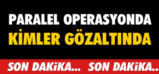 Aydın'da paralel operasyonu başladı