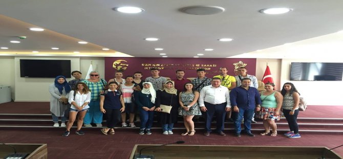 NAZİLLİ TİCARET ODASI YABANCI ÖĞRENCİLERİ AĞIRLADI