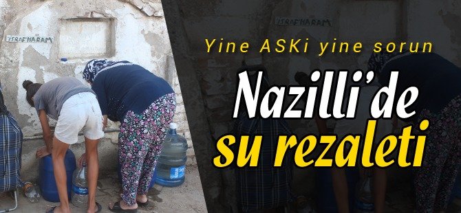ASKİ vatandaşı canından bezdirdi